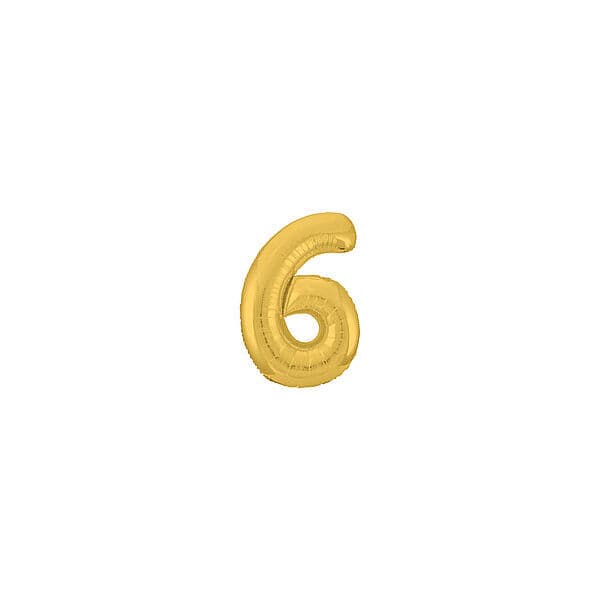 Цифра Ag "Золото 6" 40"