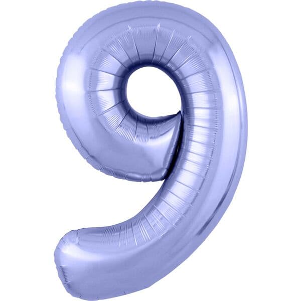 Цифра Ag "Сиреневый, Slim 9" 40"