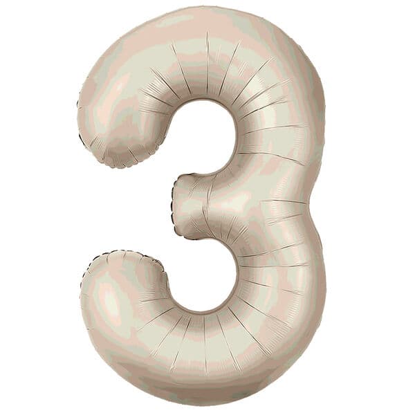 Цифра Ag "Мистик крем, Slim 3" 40"