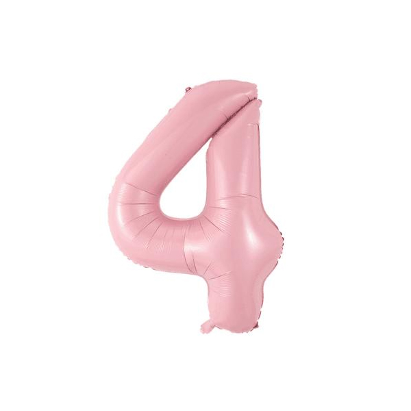 Цифра F "Розовый, 4", 40"