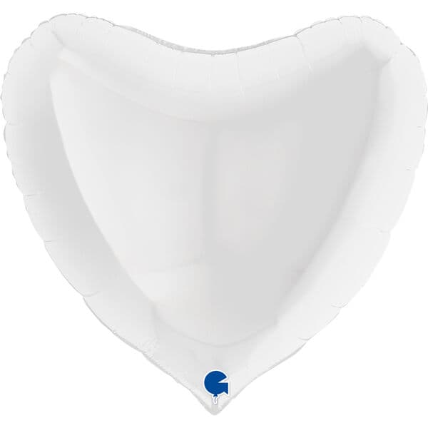 Сердце G «Белый» 36″