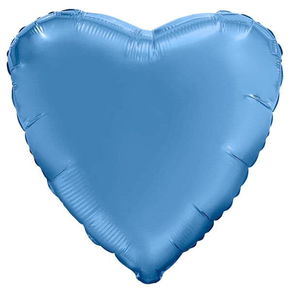Сердце Ag «Мистик Лазурь» 19″