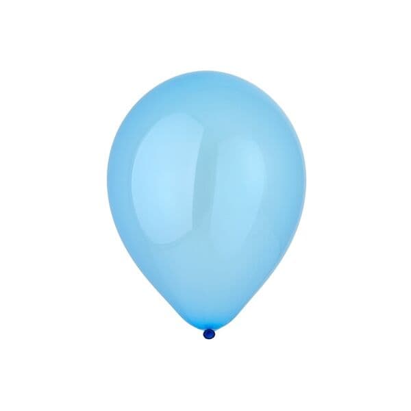 E «Кристалл Голубой Макарун (Droplets Blue)» 12″