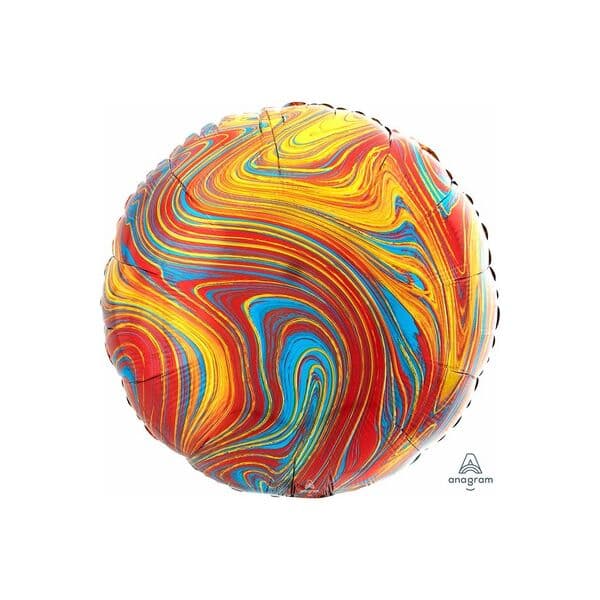 Круг An «Мрамор Colorful» 18″